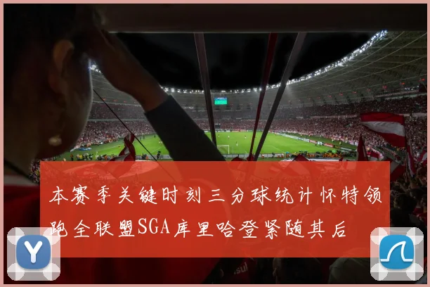 本赛季关键时刻三分球统计怀特领跑全联盟SGA库里哈登紧随其后